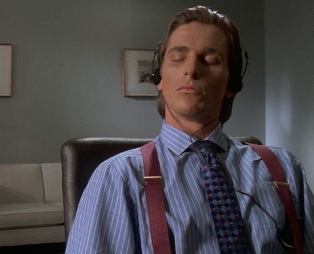 Create meme: christian bale american psycho, Patrick Bateman, bateman