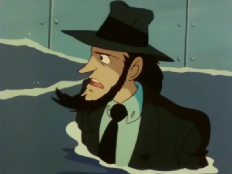 Create meme: jigen from the cartoon lupin, daisuke jigen lupin 3 part 5, lupin