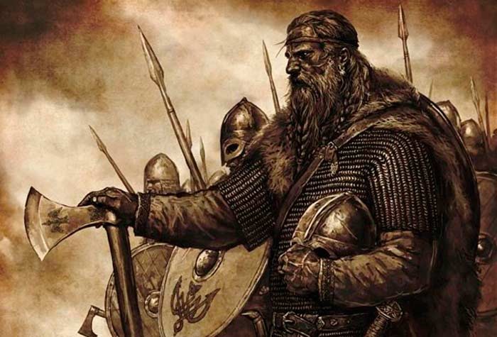 Create meme: Scandinavian warrior, slavic warrior art, the Viking age