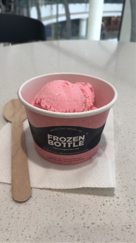 Create meme: raspberry ice cream, wilson's ice cream, ice cream 