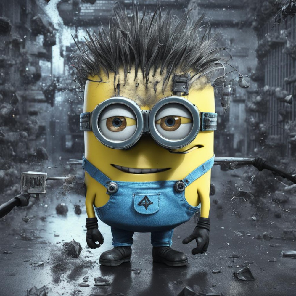 Create meme: minions heroes, minion, minion carl