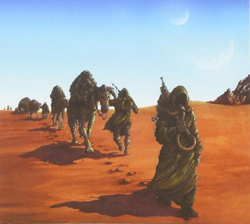 Создать мем: пустыня, sleep band обложки, путник в пустыне