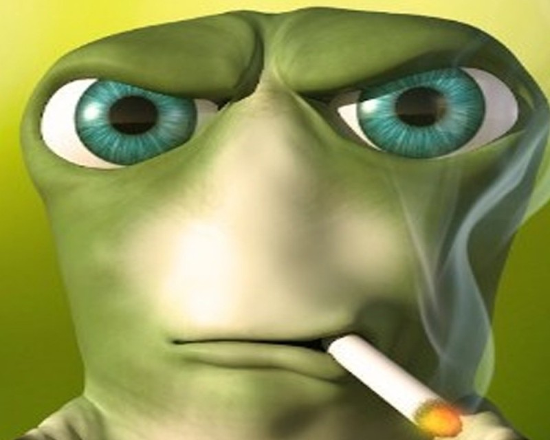 Create meme: Slippery Jimmy, caterpillar with a cigarette meme, cheats ban camping ban