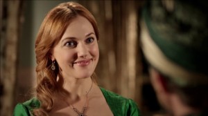 Create meme: magnificent century season 2, hürrem laughs, hürrem Gul