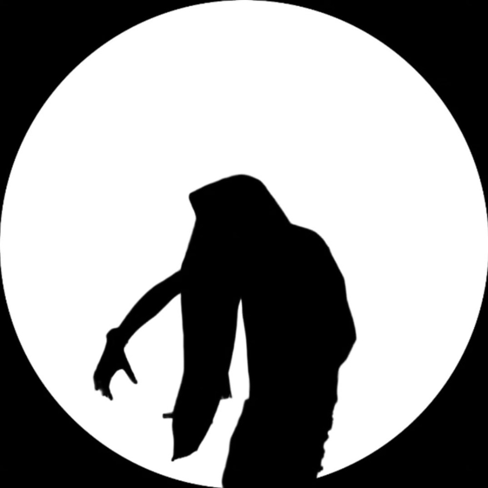 Create meme: zombie silhouette, silhouette, the dark silhouette of a man
