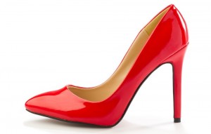 Create meme: red shoes, red heel
