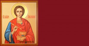 Создать мем: святой великомученик и целитель пантелеимон, икона святого великомученика пантелеймона, икона пантелеймона