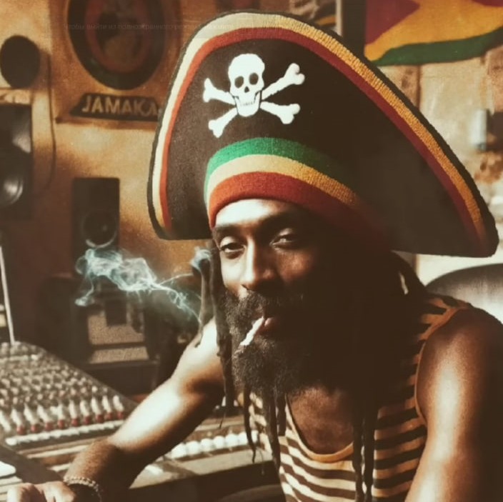 Create meme: Snoop Dogg in a Rastafarian hat, Bob Marley , Rastaman 