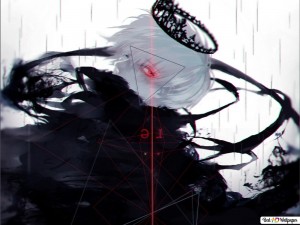 Create meme: kaneki one eyed king, Tokyo ghoul