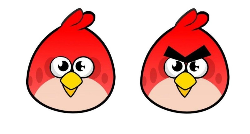 Создать мем: птицы angry birds, энгри, ред из энгри бердс