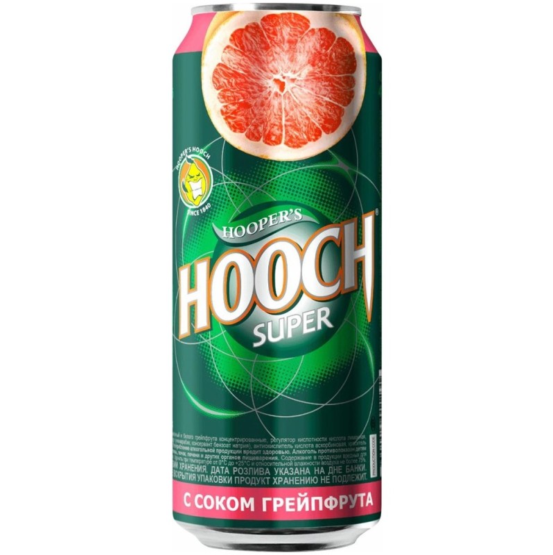 Create meme: hooch drink, hooch super drink grapefruit gas 7.2 0.45 w/w, low-alcohol drink