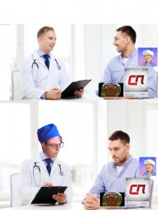 Создать мем: доктор, врач и пациент, доктор и пациент