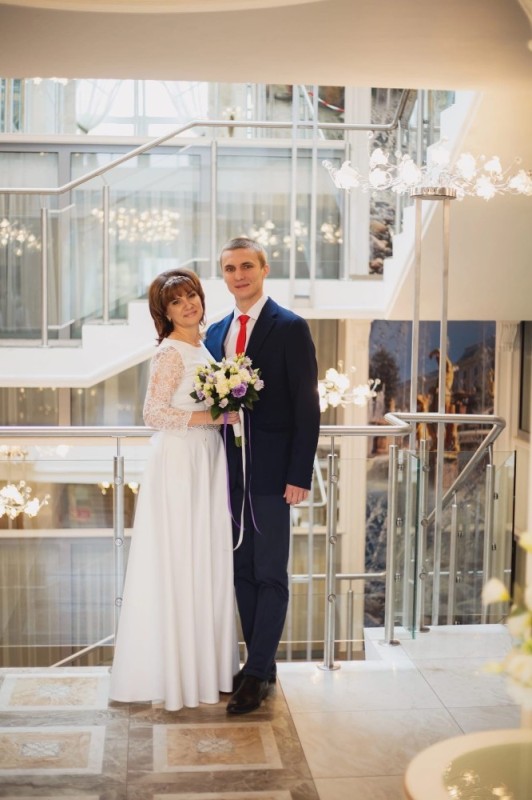 Create meme: girl , Wedding Palace Voronezh, registry office unusual couples