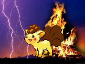 Создать мем: огонь и молния, лесной пожар, пожар