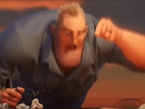 Create meme: memes the incredibles, the father from the incredibles meme, meme from the incredibles 2