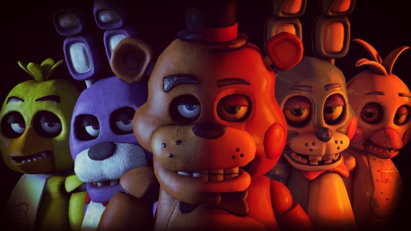 Создать мем: пять ночей с фредди, фнаф 2 часть, five night at freddy s