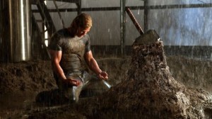 Create meme: Thor couldn't get Mjollnir