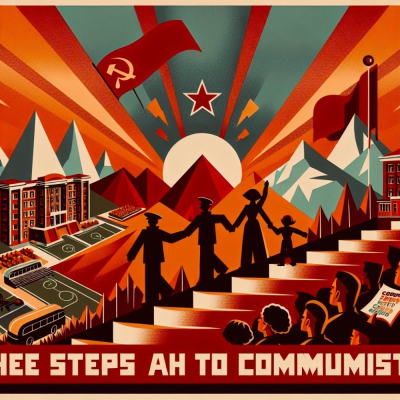 Create meme: posters of the Soviet Union, communism art, communist poster