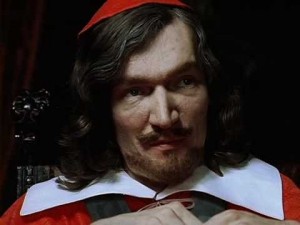 Create meme: d'artagnan and I like, dialogue Richelieu and d'artagnan., the three Musketeers movie 1973 cardinal