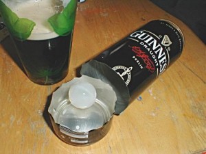 Create meme: nitrogen beer, beer, plastic ball in the beer