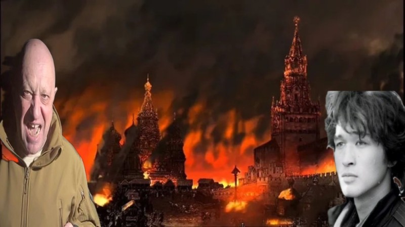 Create meme: the burning kremlin, The burnt-out Kremlin, the Kremlin 