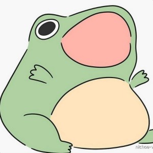 Create meme: a drawing of a frog