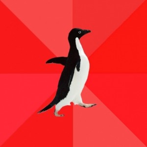 Create meme: meme generator, awesome, evil penguin