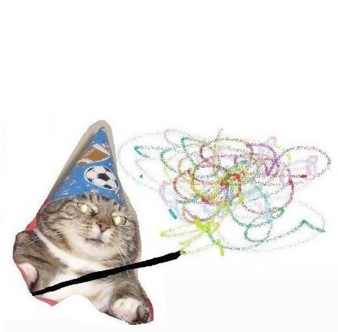 Create meme: the cat is a wizard vzhuh, meme cat vzhuh , vzhuh original