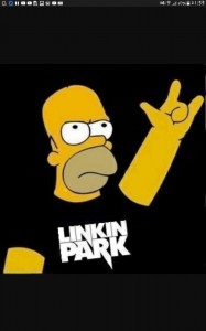 Создать мем: симпсоны рокеры, homer simpson rock, аватарка гомер