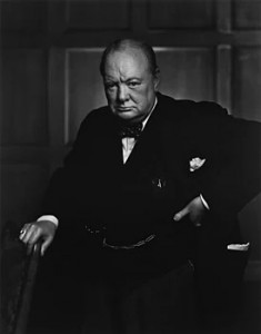 Create meme: Winston Churchill