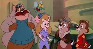 Create meme: chip and Dale rescue Rangers , Chip and Dale rush to the rescue animated series, chip Dale