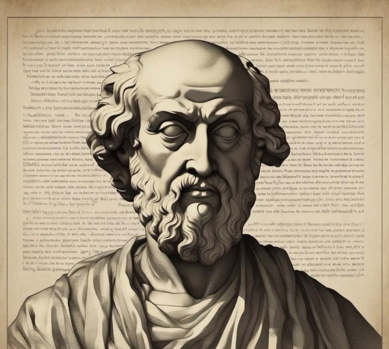 Create meme: Hippocrates, Hippocrates portrait, Hippocrates Hippocrates