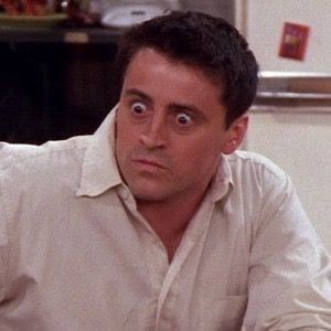 Create meme: Joey tribbiani, Joe tribbiani meme, Joe tribbiani surprise