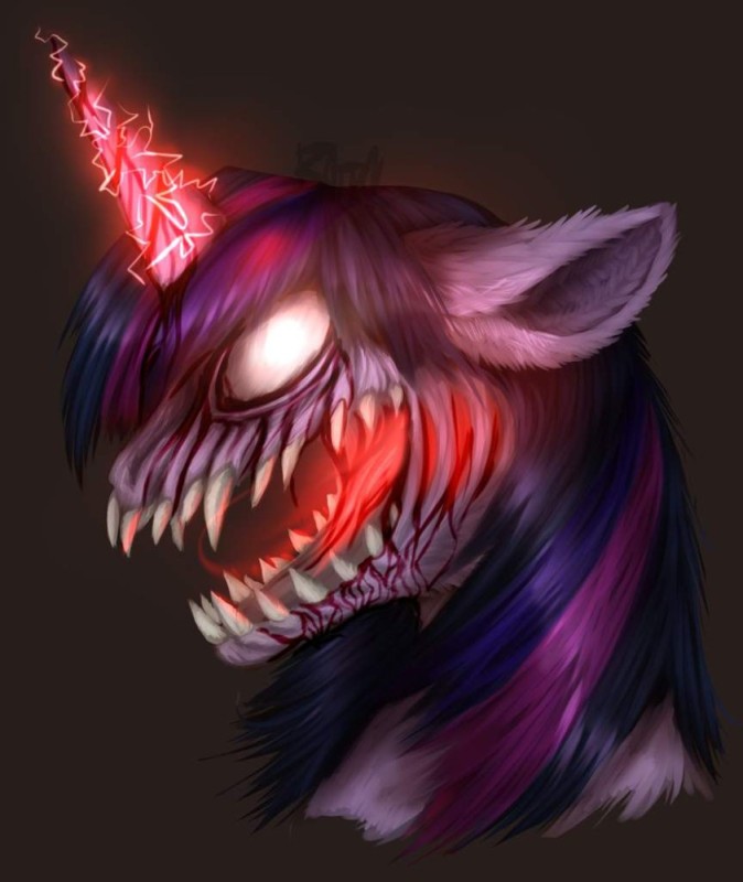 Create meme: twilight grimdark, pony , pony kripipasta