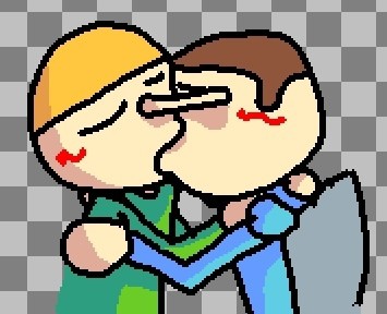 Create meme: Baldi of basics, pixel art, anime 