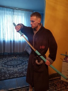 Create meme: loginovsky Andrey Vladimirovich, Sword, male