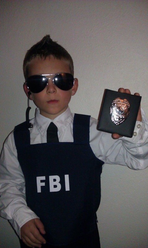 Create meme: fbi clothing, fbi agents in suits, boy 