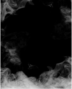 Create meme: black smoke background