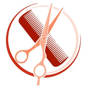 Create meme: scissors Barber picture for the logo, hairdresser, hairdresser