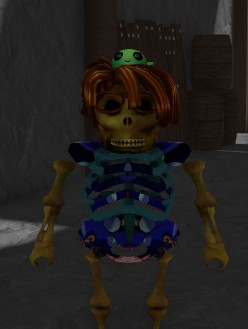 Create meme: people , skeleton , The skeleton from roblox