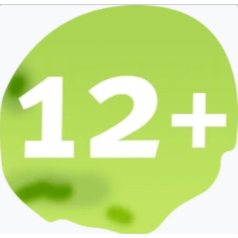 Create meme: age limit icon 12+, 12+ icon, sts sign of age restriction