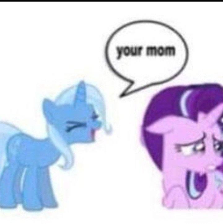 Create meme: trixie and twilight, mlp twilight and Trixie, pony clone twilight sparkle