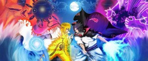 Создать мем: битва наруто и саске, наруто против саске, naruto vs sasuke