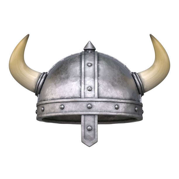 Создать мем: шлем с рогами, шлем викинга сбоку, средневековый шлем с рогами