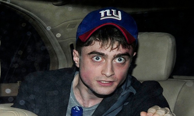 Create meme: Daniel Radcliffe , The stoned Daniel Radcliffe, Daniel radcliffe harry