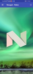 Create meme: android nougat