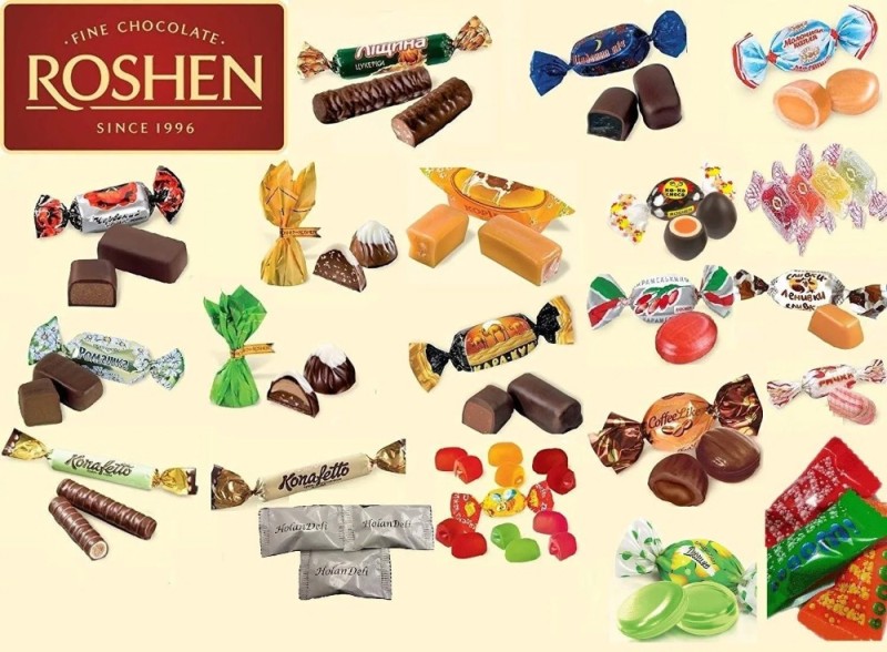 Create meme: candy , roshen candy, sweets roshen eclair