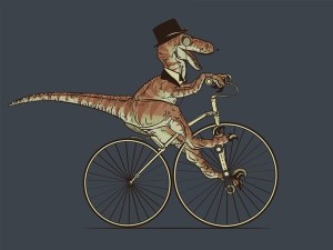 Создать мем: велосипед, смешные велосипеды, velociraptor!