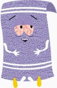 Create meme: stoned towelie, Mr. towelie, towelie South