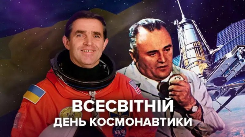 Create meme: space Gagarin, Kadenyuk cosmonaut wikipedia, space